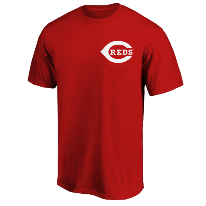 Pete Rose T-Shirt Cincinnati Reds Player Name and Number Soft Jersey Tee