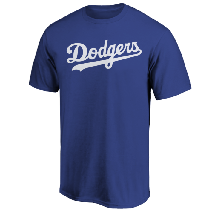 Clayton Kershaw T-Shirt Los Angeles Dodgers Player Name and Number Soft Jersey Tee