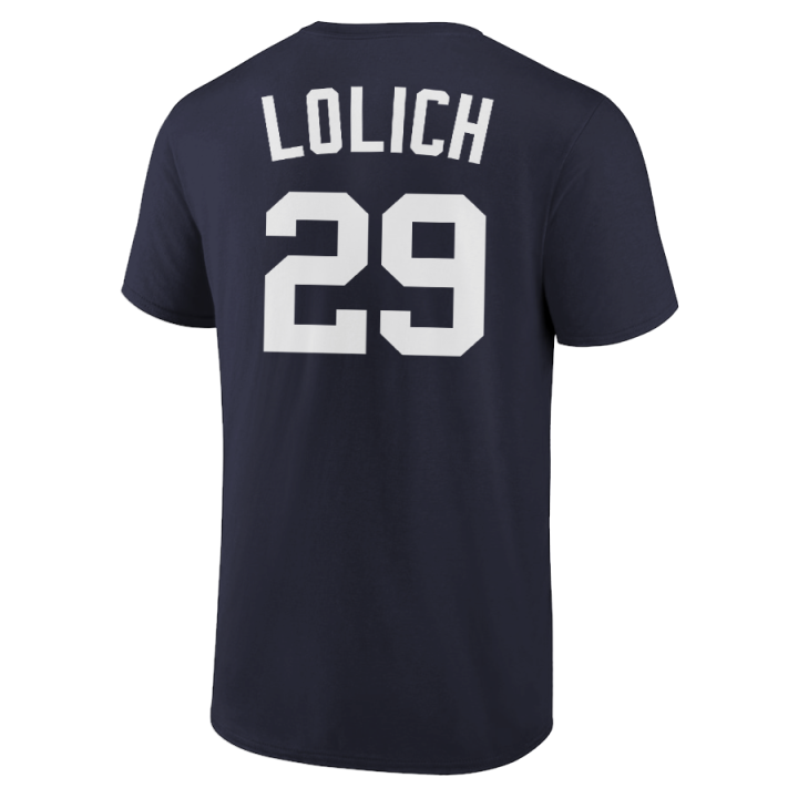 Mickey Lolich T-Shirt Detroit Tigers Player Name and Number Soft Jersey Tee