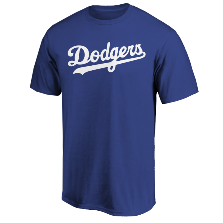 Shohei Ohtani T-Shirt Los Angeles Dodgers Player Name and Number Soft Jersey Tee